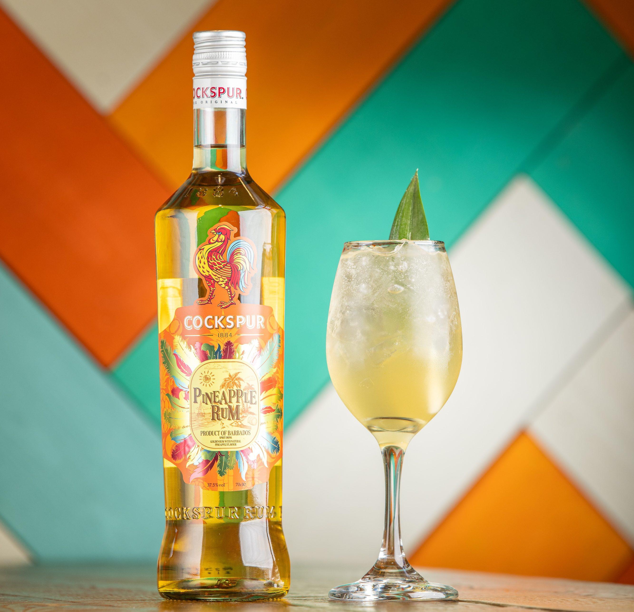 Cockspur Pineapple Rum and Tropical Summer Spritz
