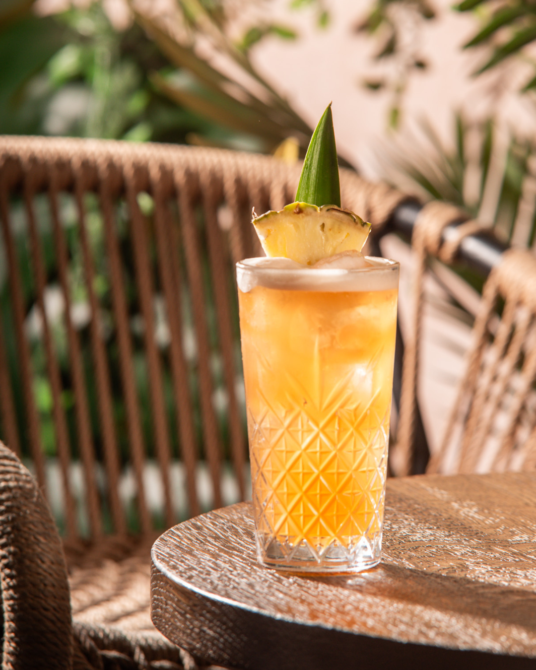Jungle Bird Cocktail at Turtle Bay Happy Hour