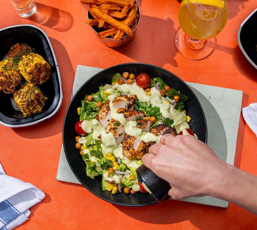 Caribbean Caesar Salad