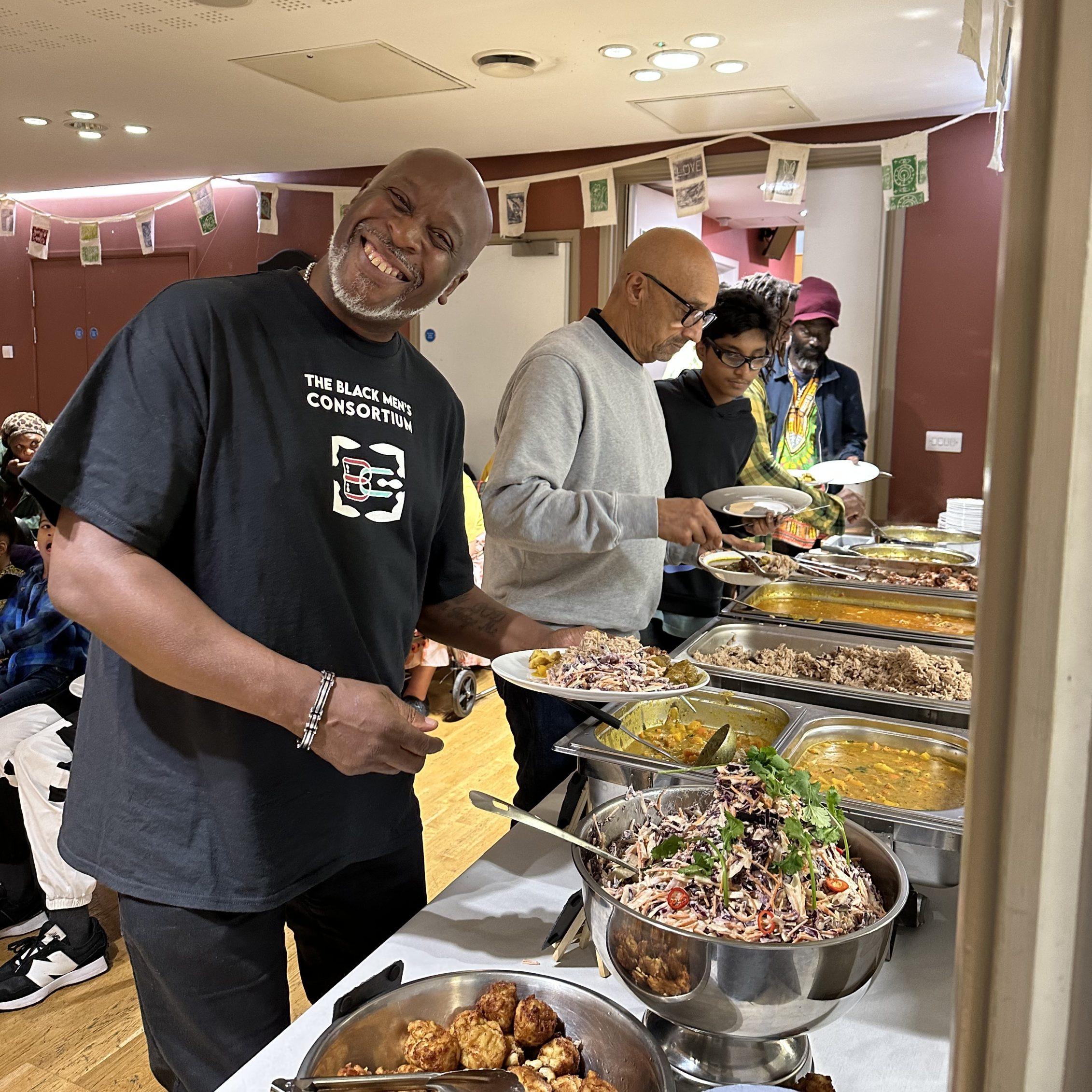 Blackfriars Settlement BHM buffet 2023