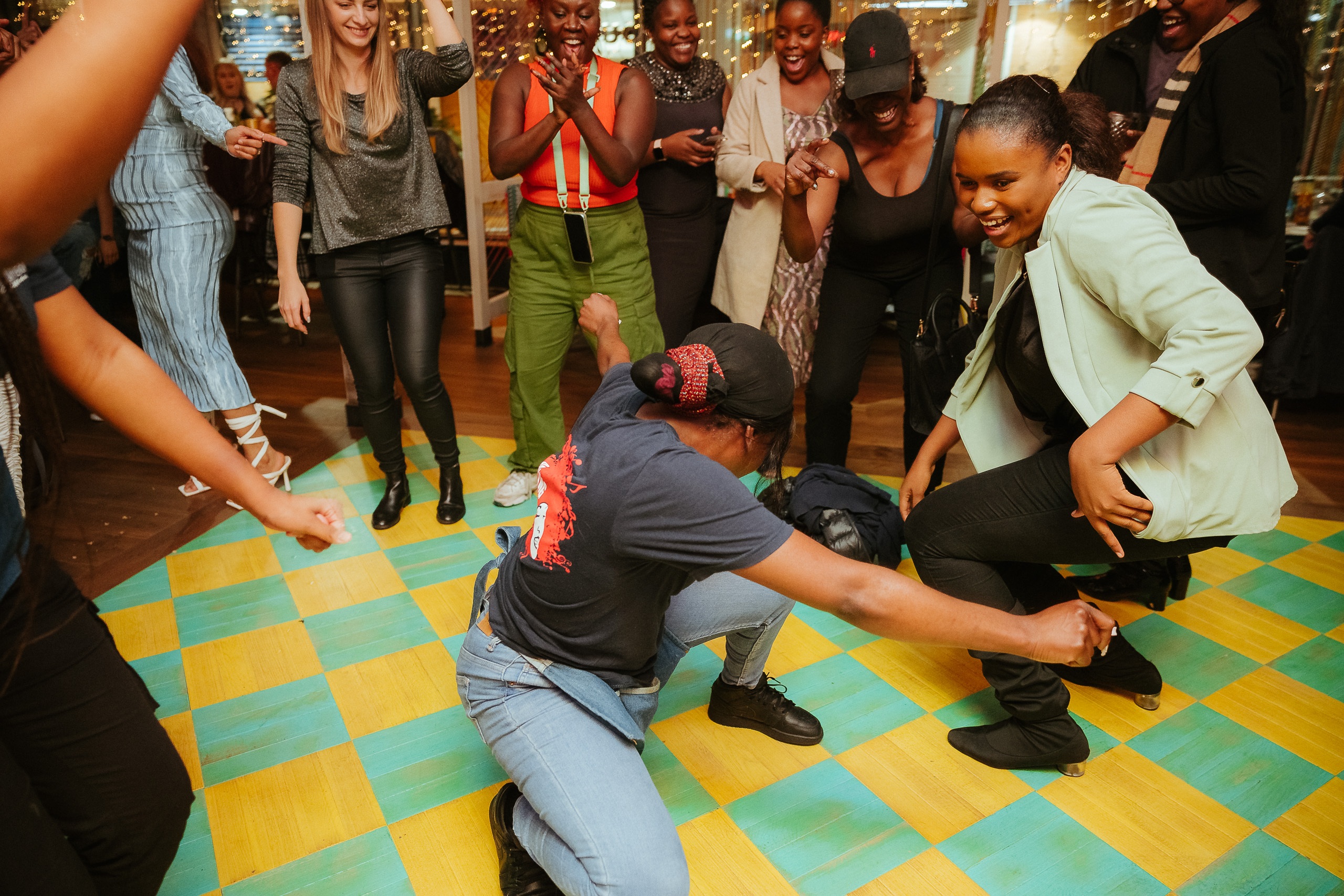 Dancing at Turtle bay