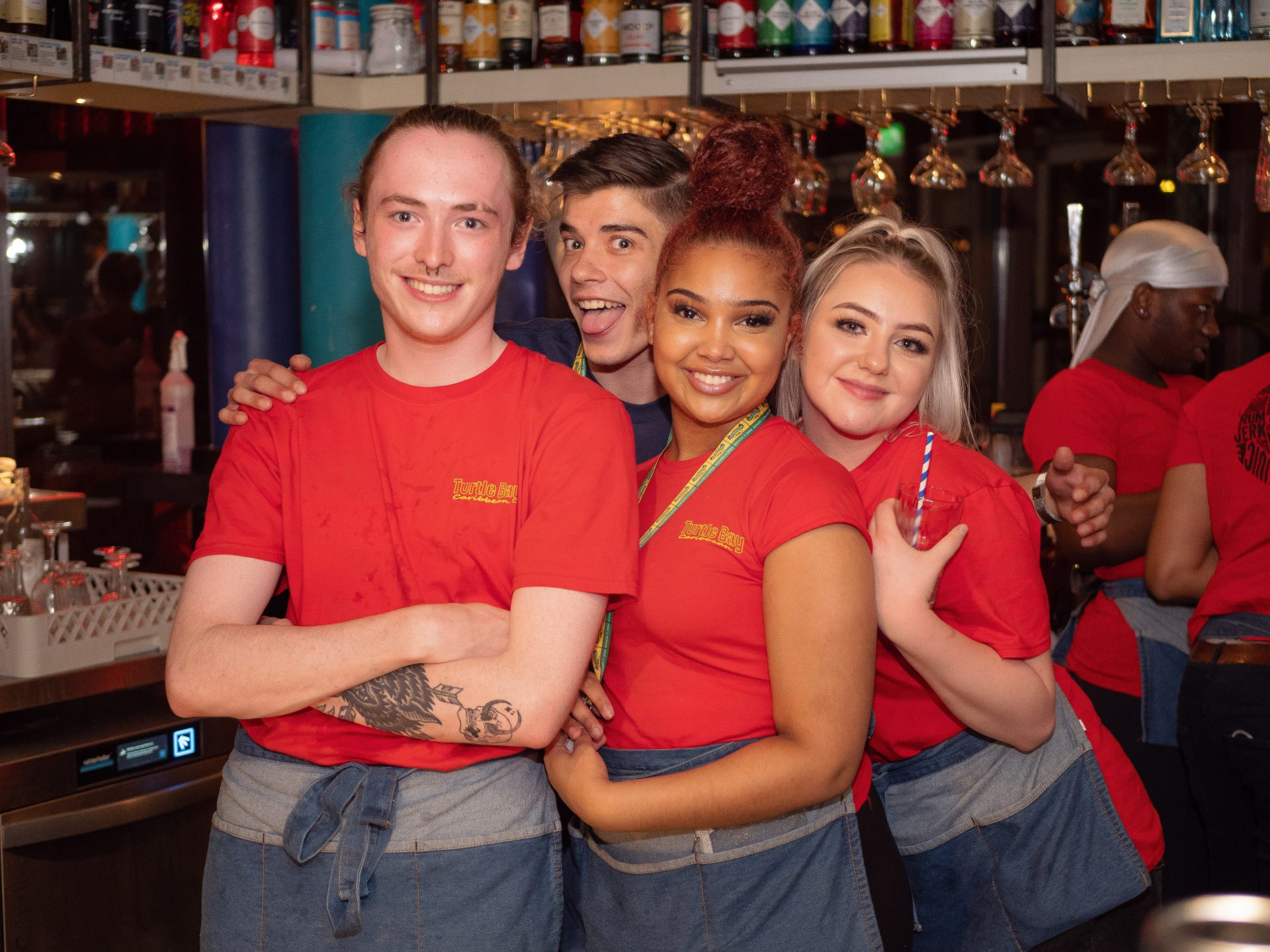 Coventry Bar Team Smiling