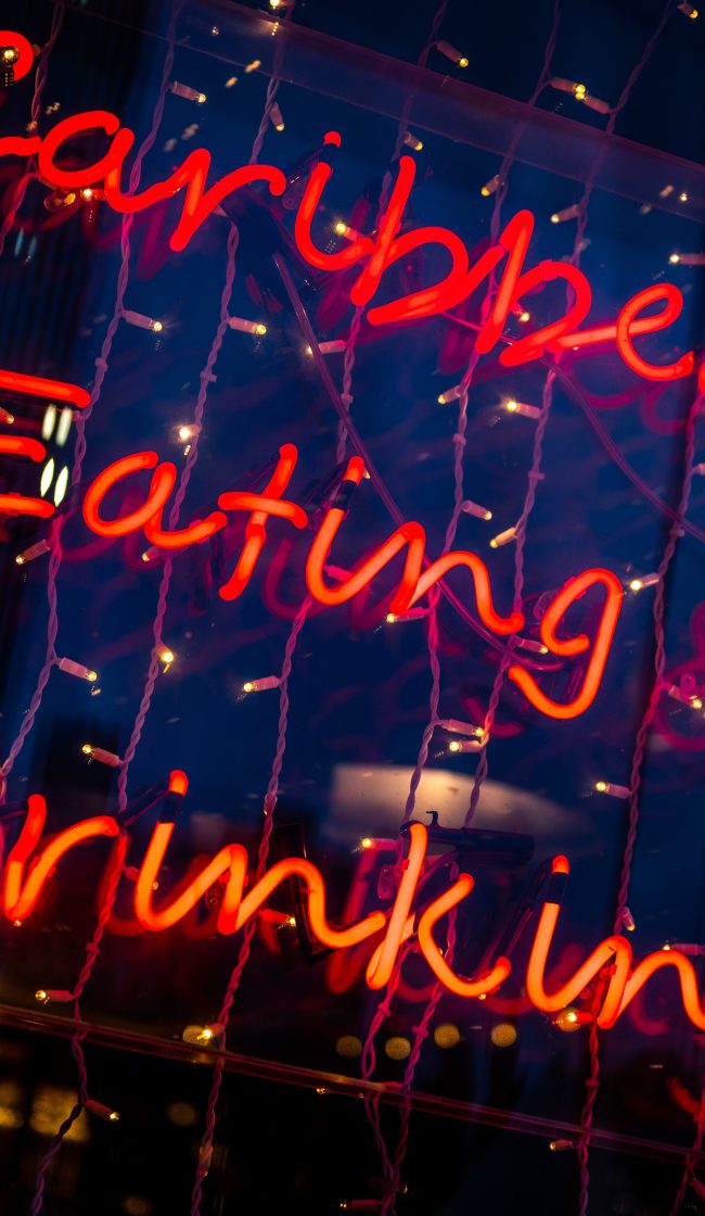 Blackburn Opening Neon Sign