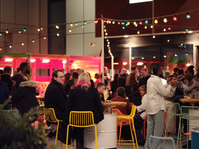 Hammersmith Opening Outside Beachfront Busy