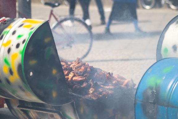 Caribbean Jerk Chicken Oil Drum BBQ