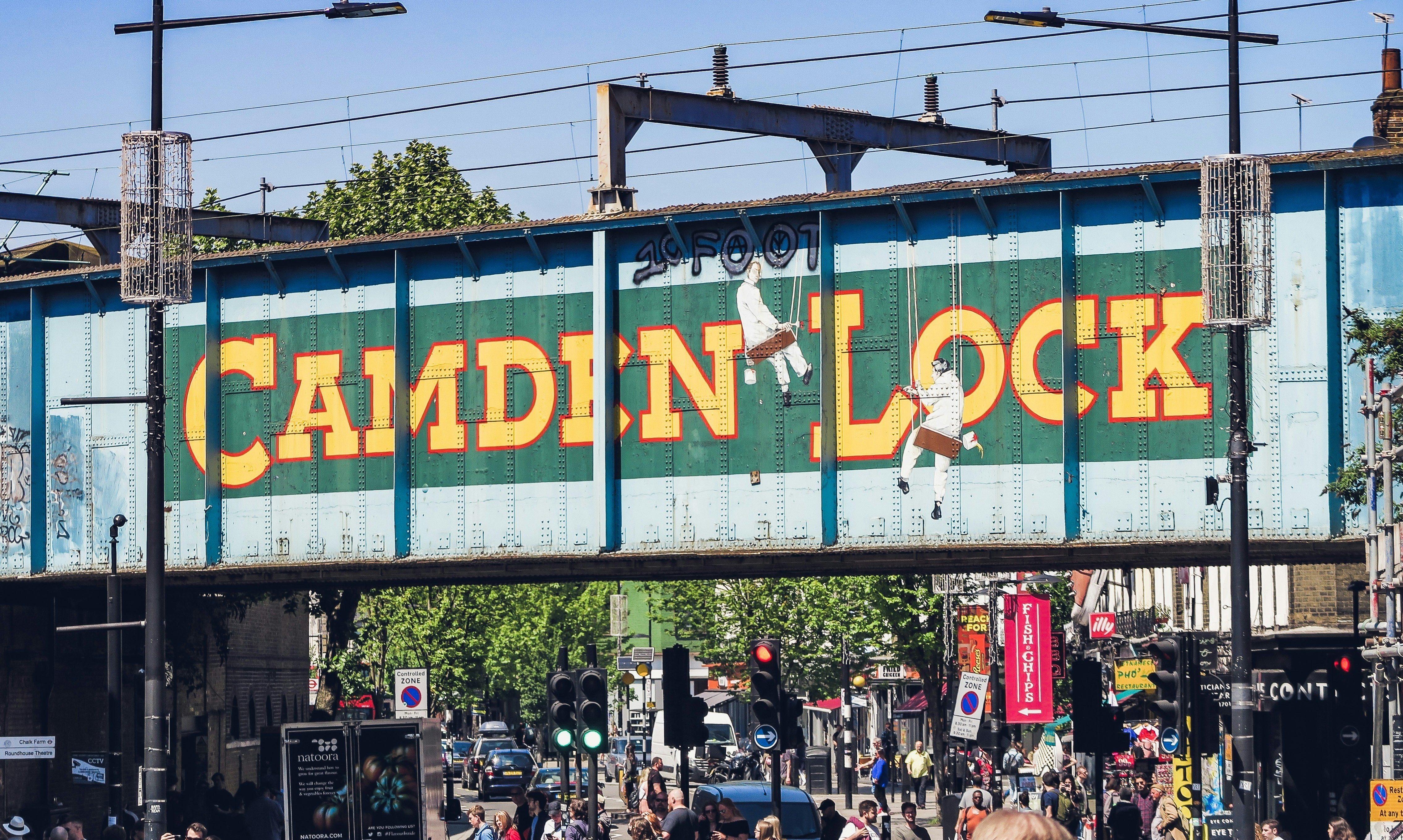 Camden Town Lock bridge