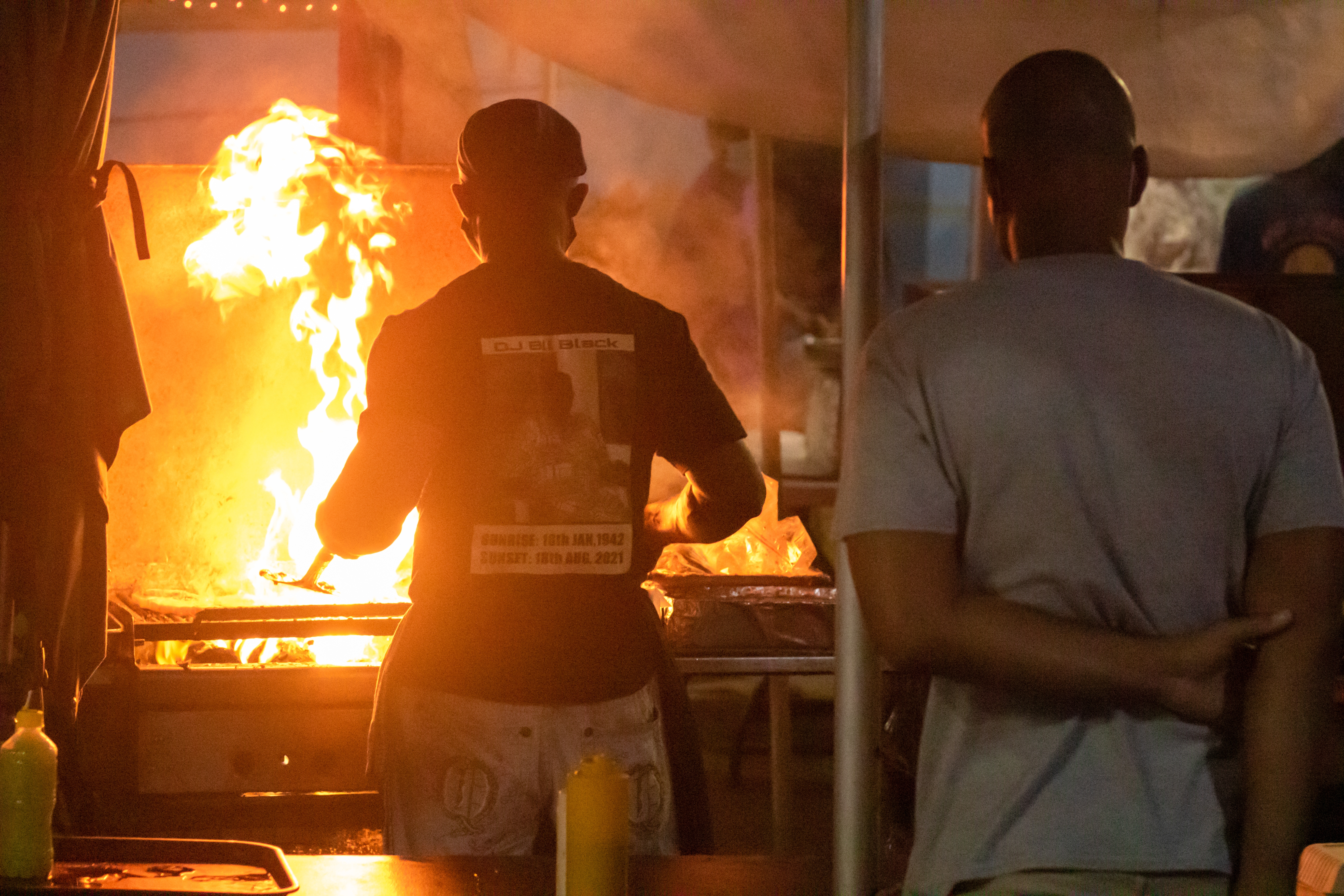 Oistins flame grill